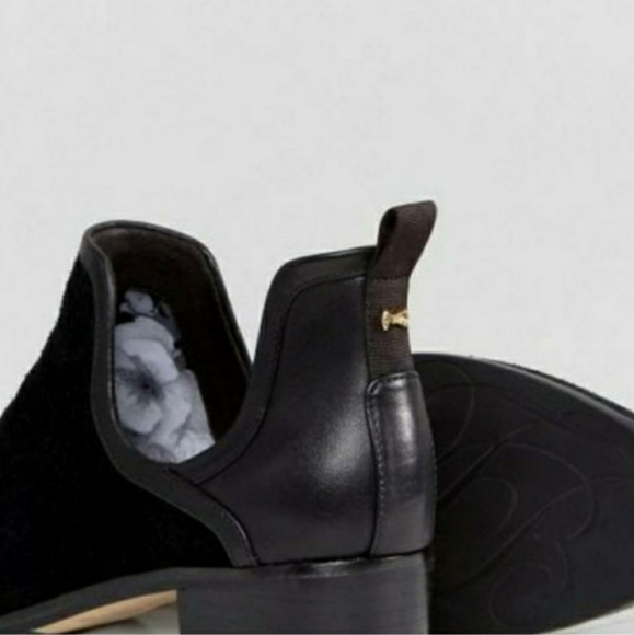 TED BAKER Ted Baker Qatena Suede Bow Detail Ankle Boots  Ted Baker booties